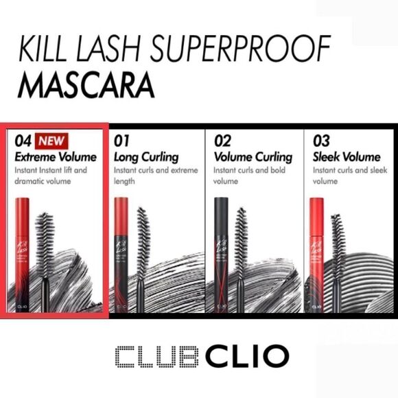 Clio Kill Lash Superproof Mascara (04 Extreme Volume) - Picture 3 of 4